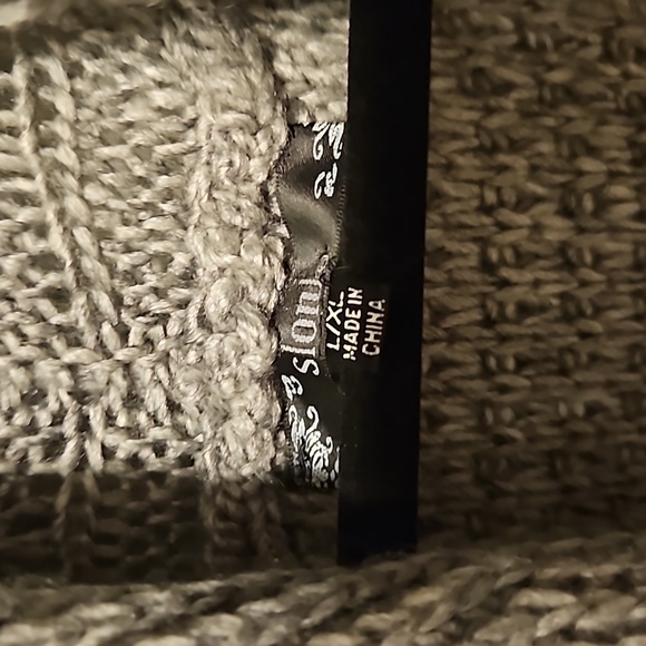 Grey knitted vest - Picture 2 of 2